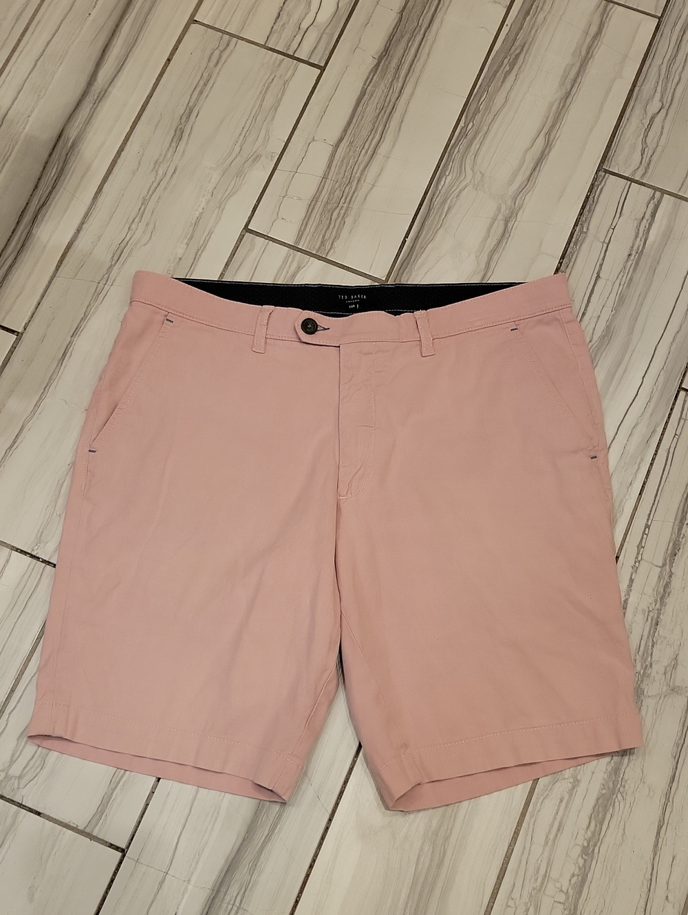 Ted Baker Pale Flat Front Chino Shorts